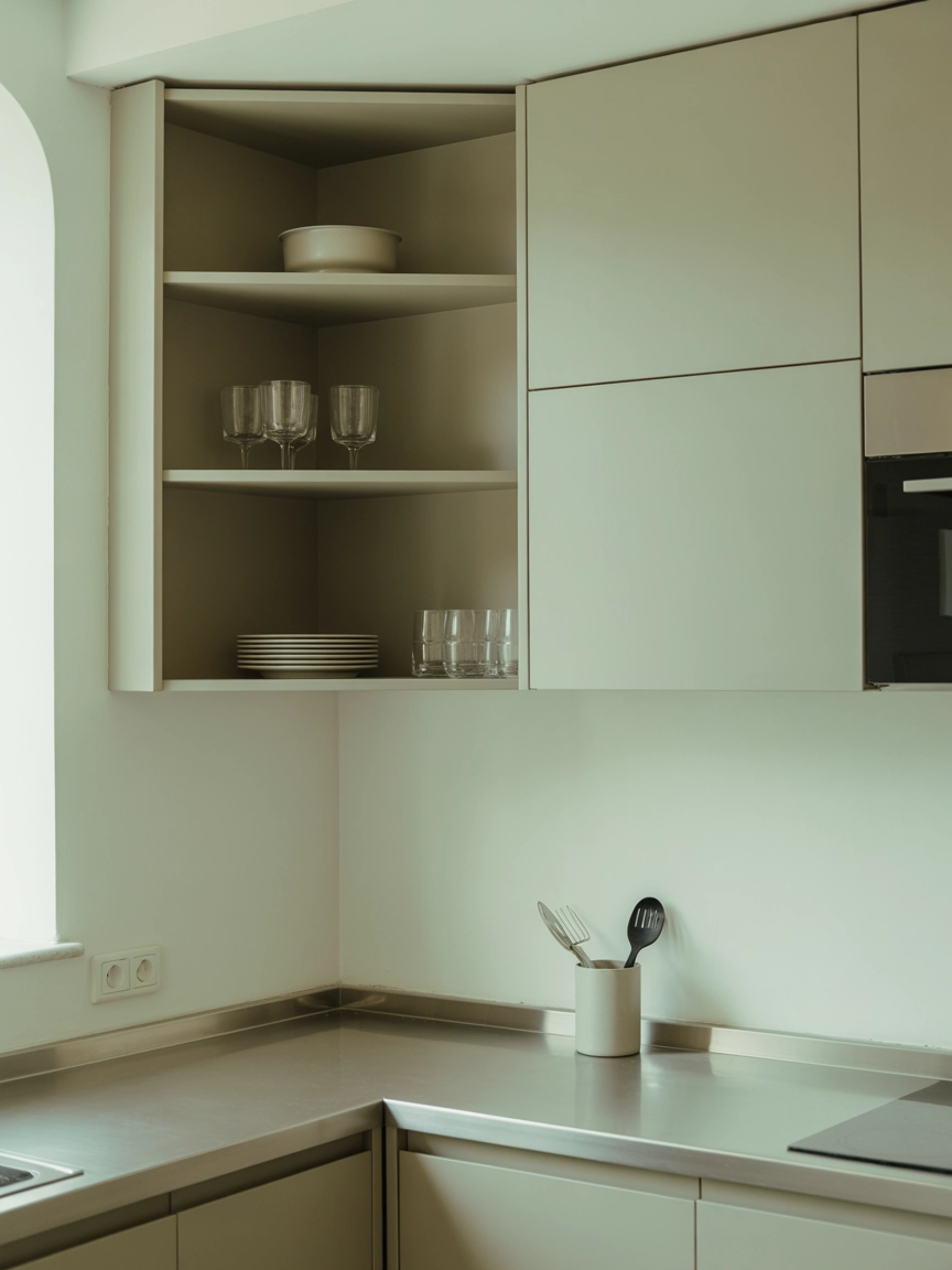 Corner Shelves Kitchen Cabinet 7