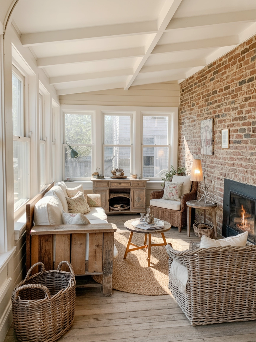 Cozy Sunroom 6