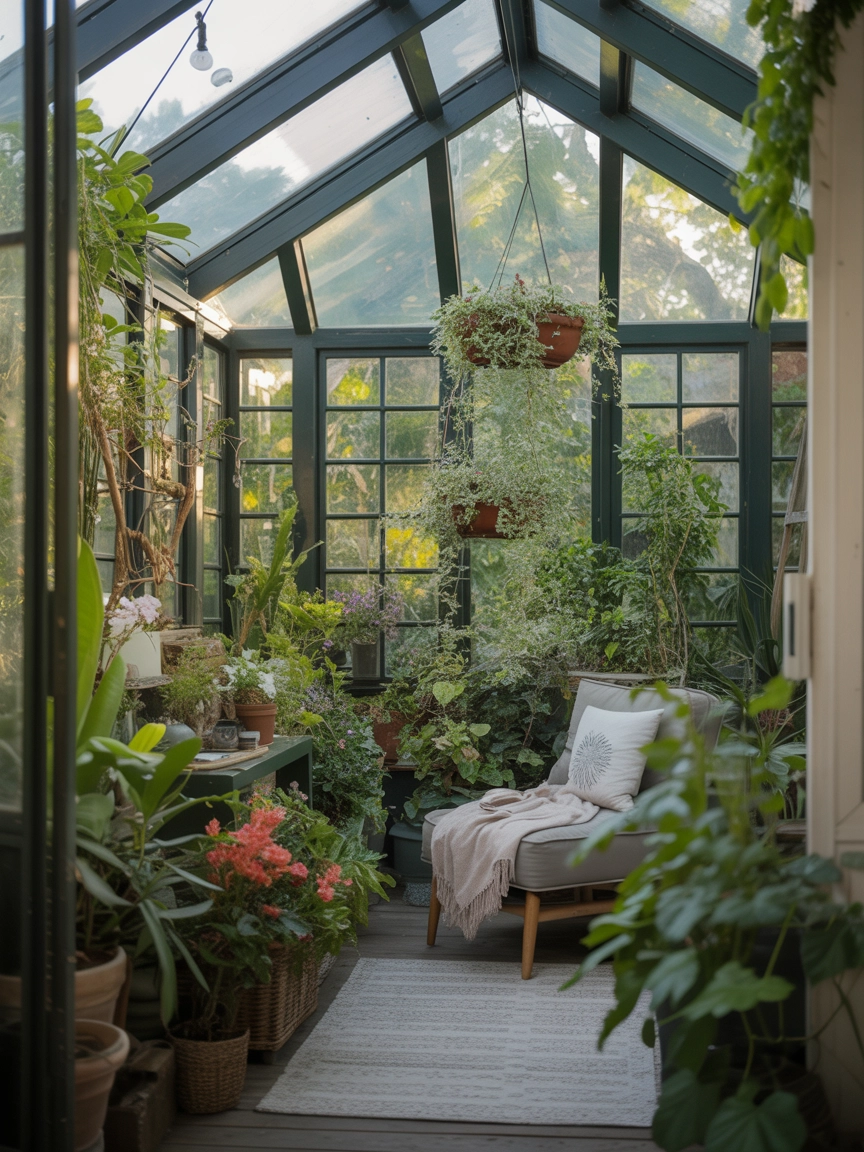 Cozy Sunroom 9