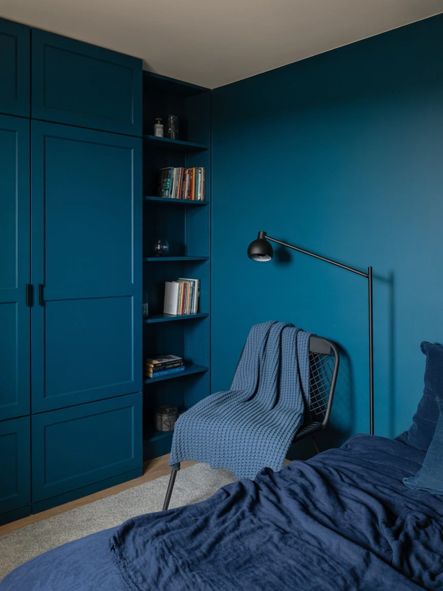 Dark Blue Bedroom Ideas 2