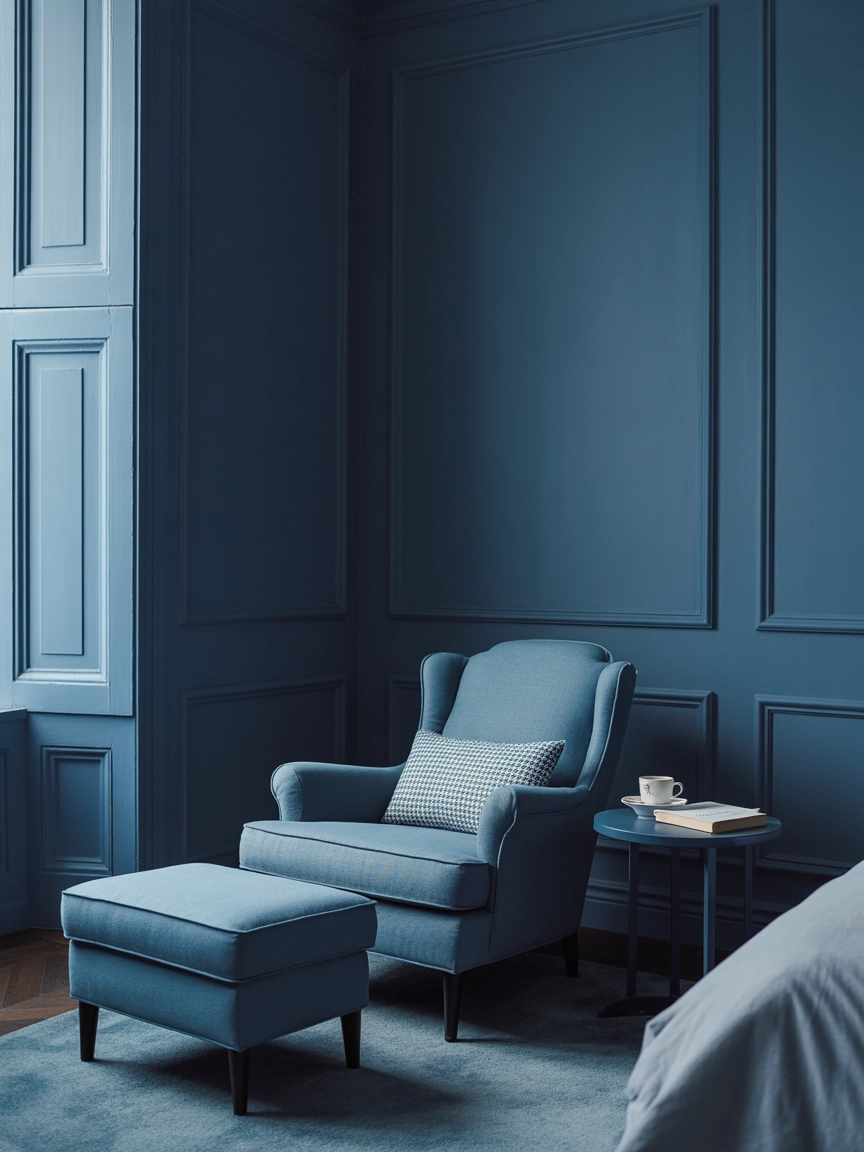 Dark Blue Bedroom Ideas 9