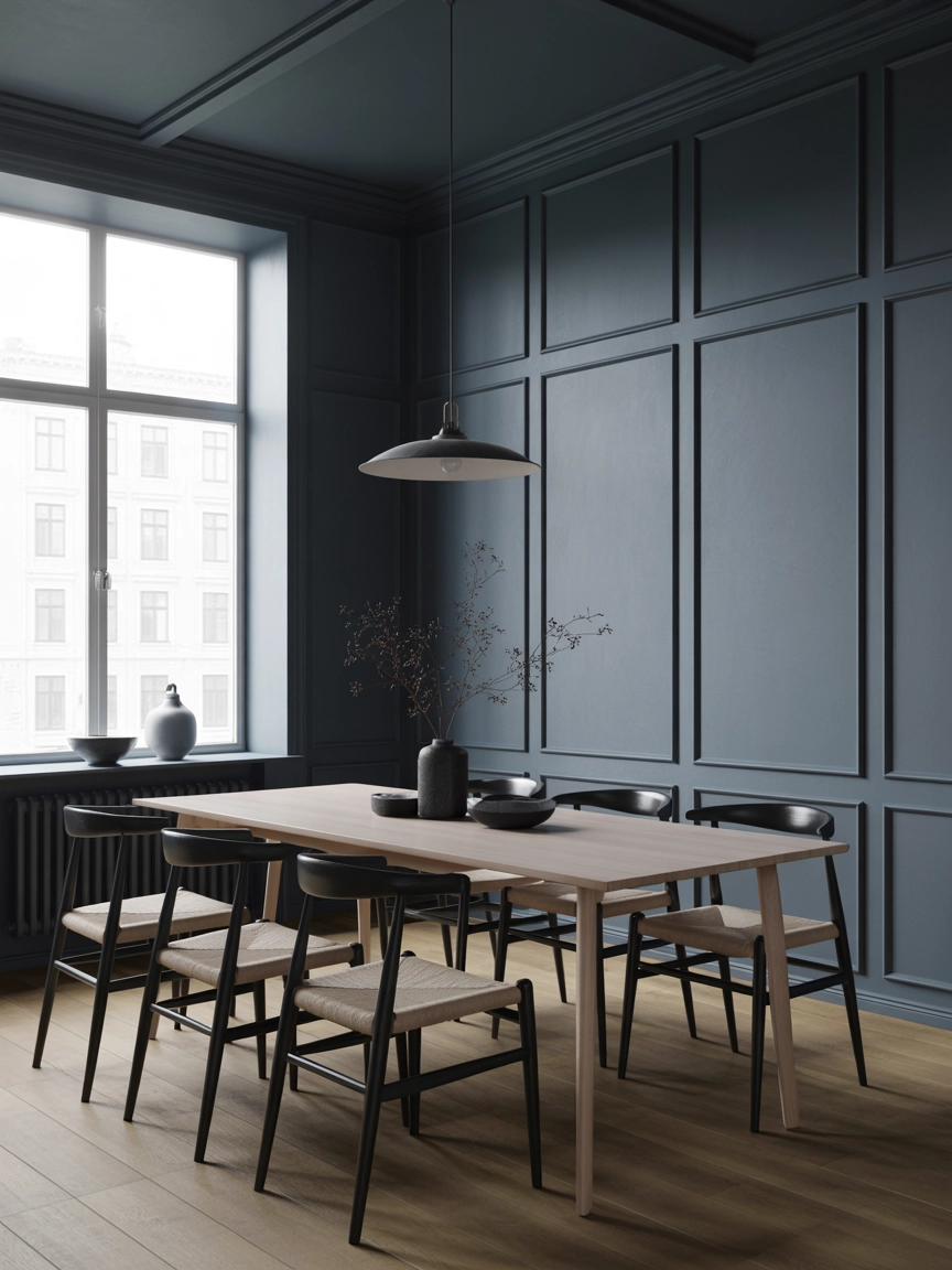 Dark Dining Room Ideas 10