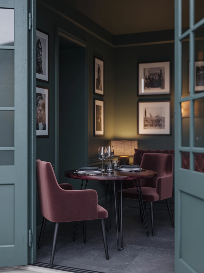 Dark Dining Room Ideas 3