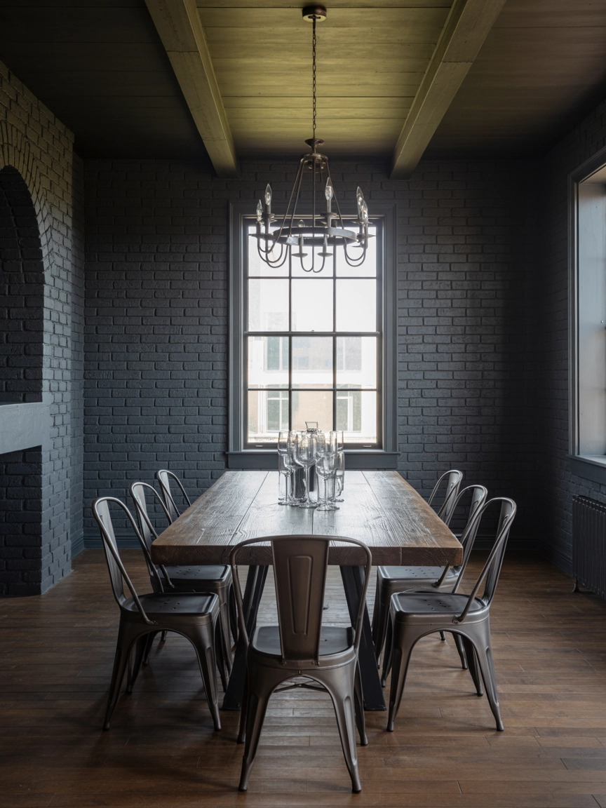 Dark Dining Room Ideas 4