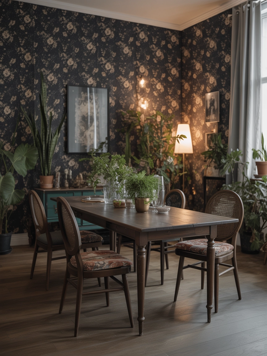 Dark Dining Room Ideas 7