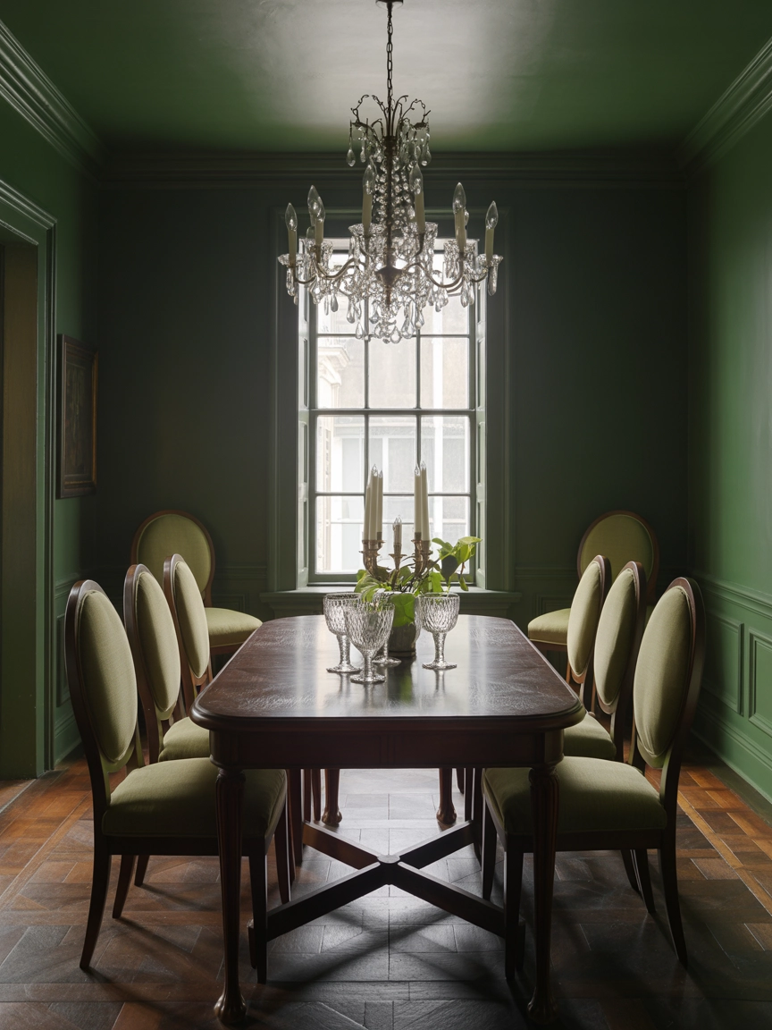 Dark Dining Room Ideas 9