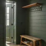 Dark Green Entryway 1