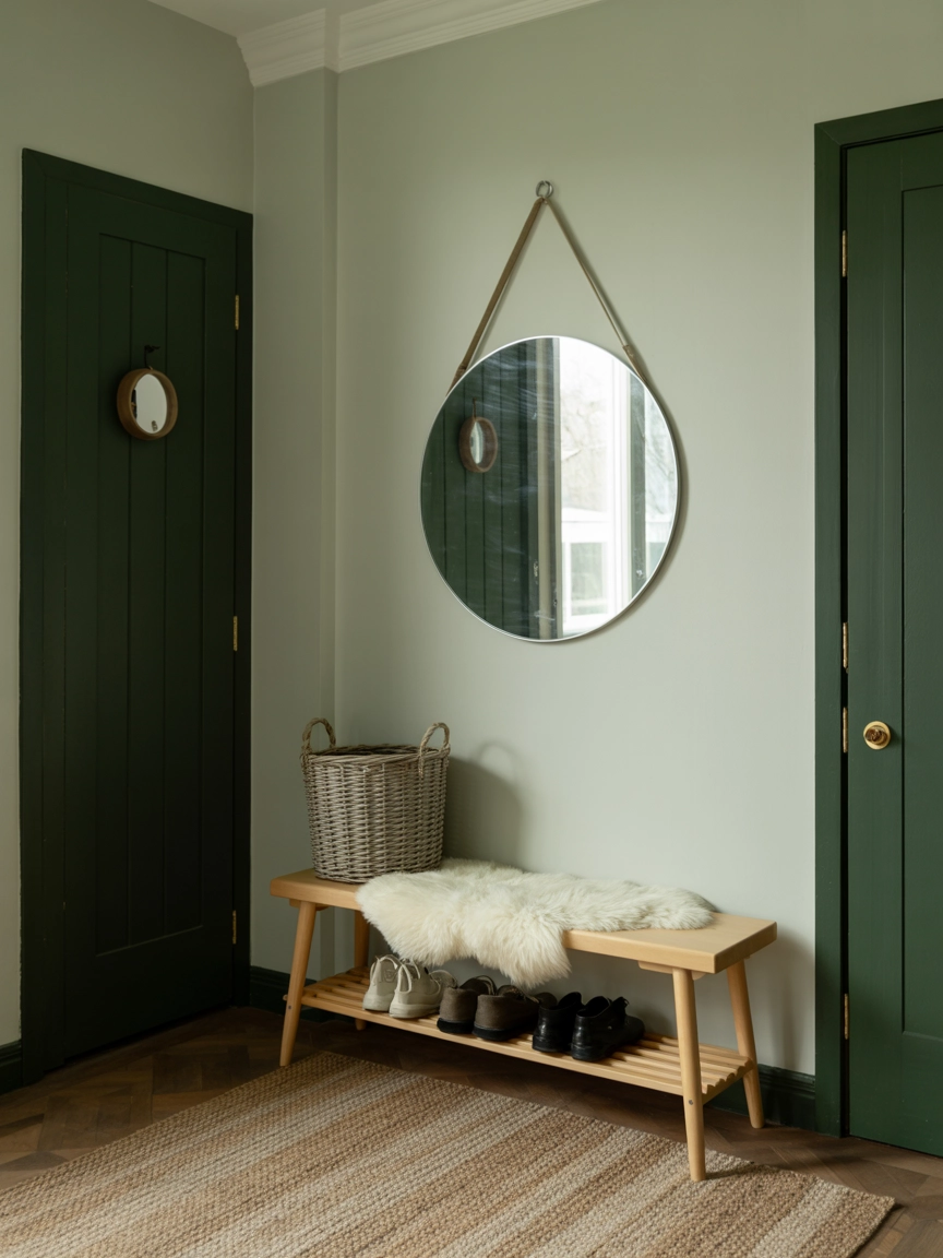 Dark Green Entryway 6