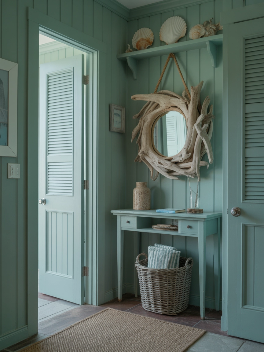 Dark Green Entryway 8