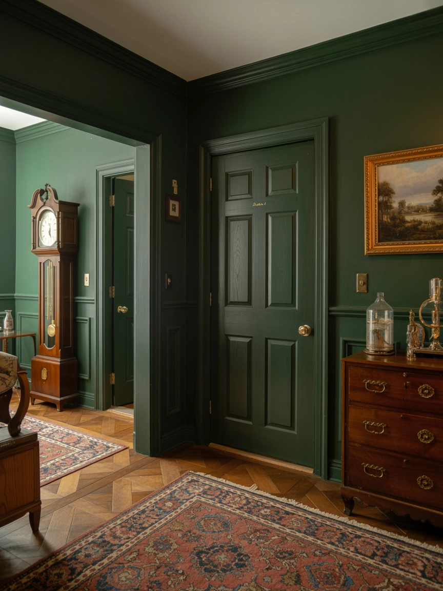 Dark Green Entryway 9