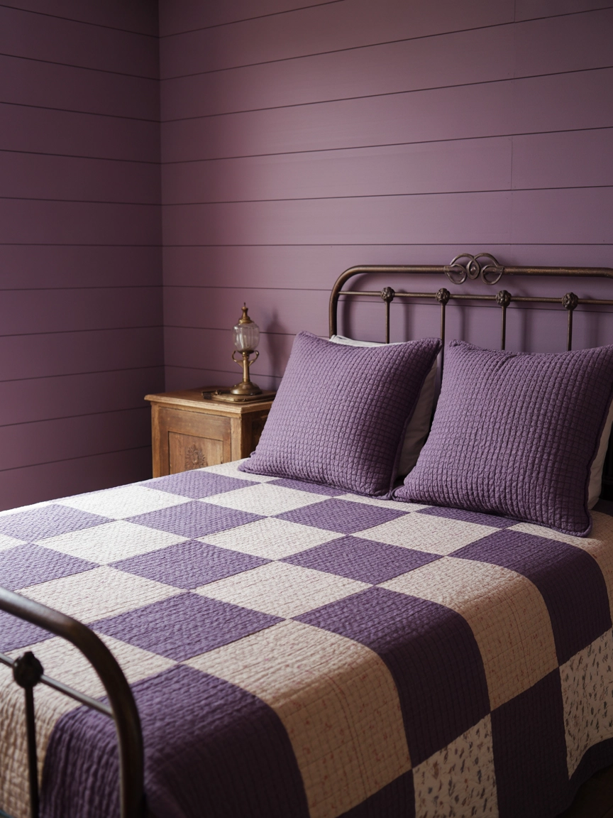 Dark Purple Bedroom 3