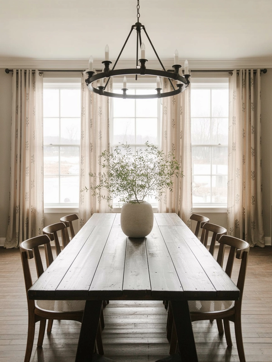 Dining Room Curtains 2