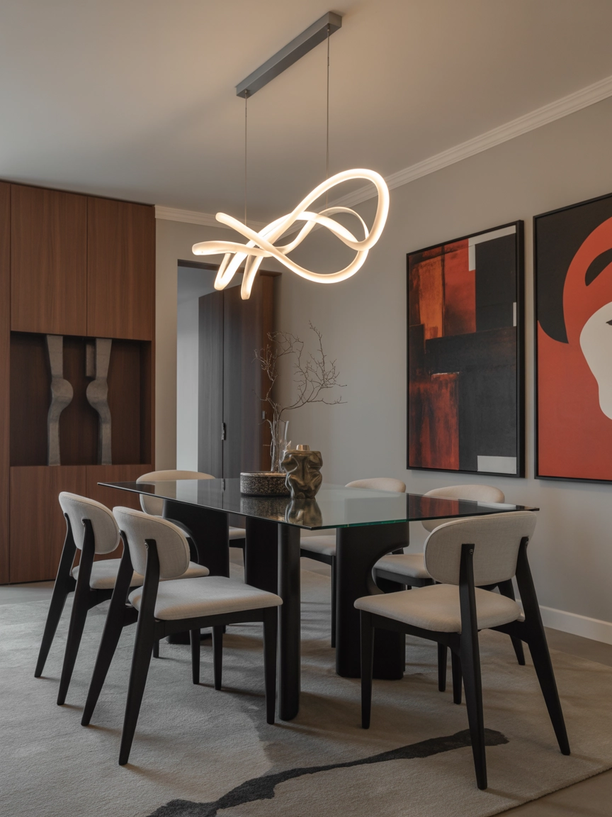 Dining Room Light Fixtures 9