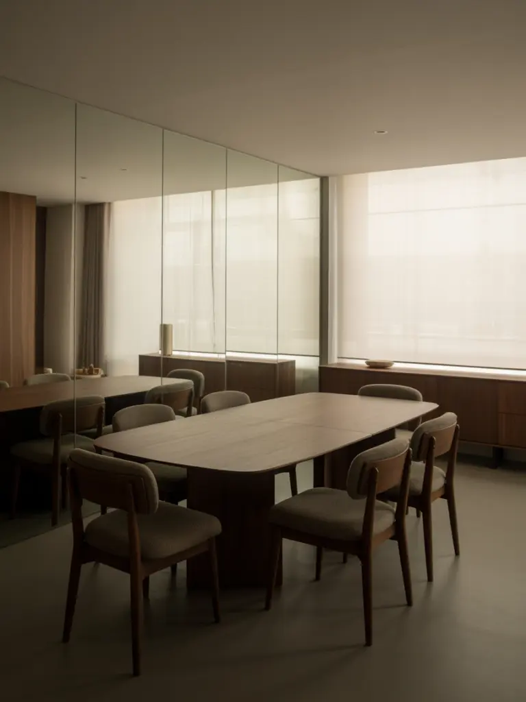 Dining Room Mirror Wall 1