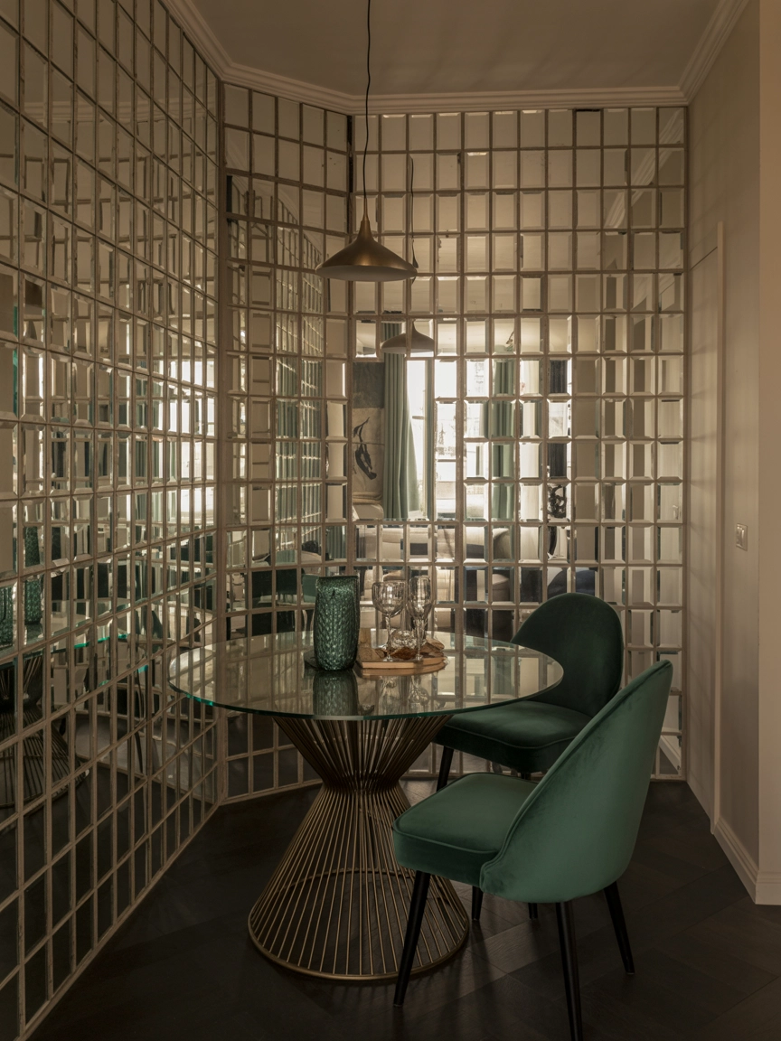 Dining Room Mirror Wall 2