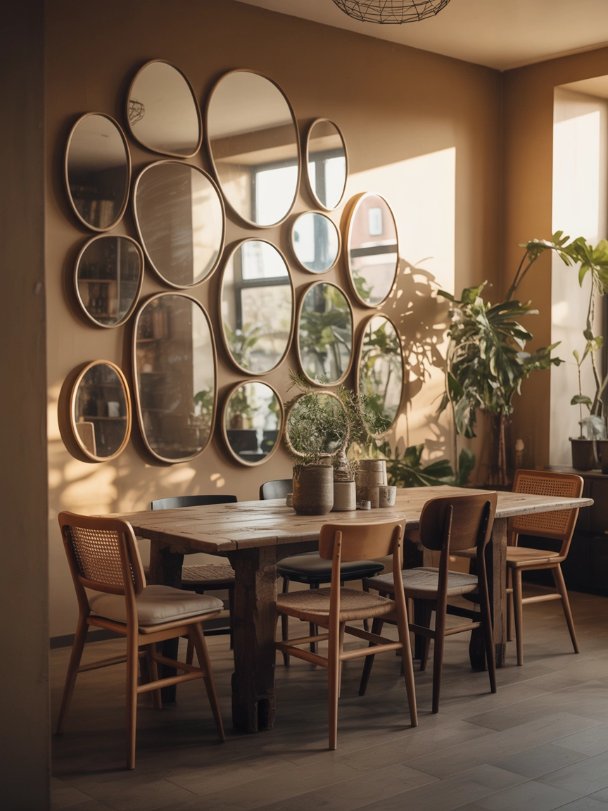 Dining Room Mirror Wall 3