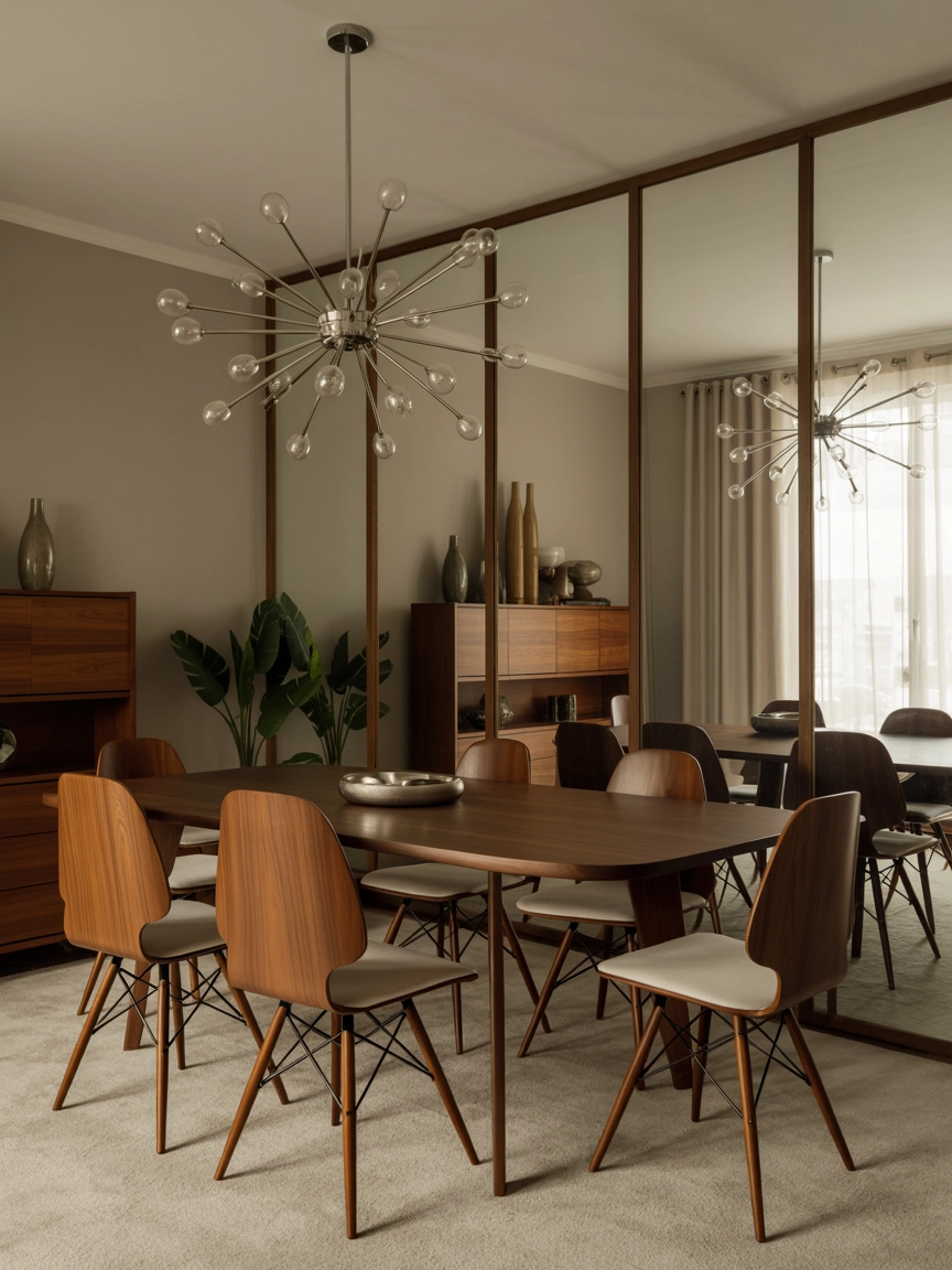 Dining Room Mirror Wall 6