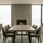 Dining Room With Fireplace 1