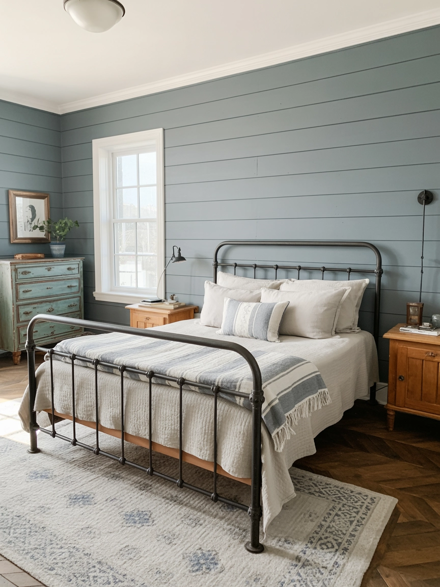 Dusty Blue Bedroom 8