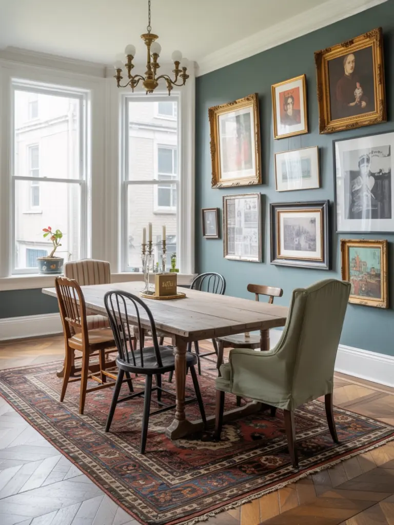 Eclectic Dining Room 1