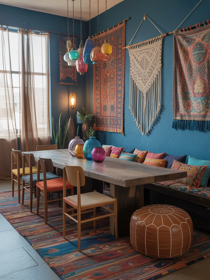 Eclectic Dining Room 4