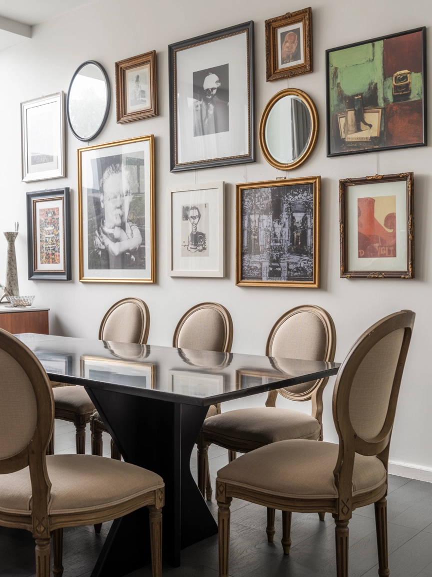Eclectic Dining Room 6