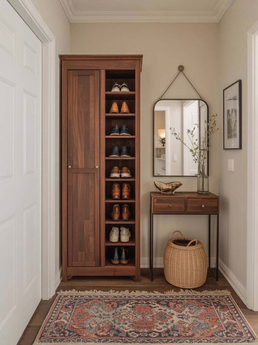 Foyer Shoe Storage 2