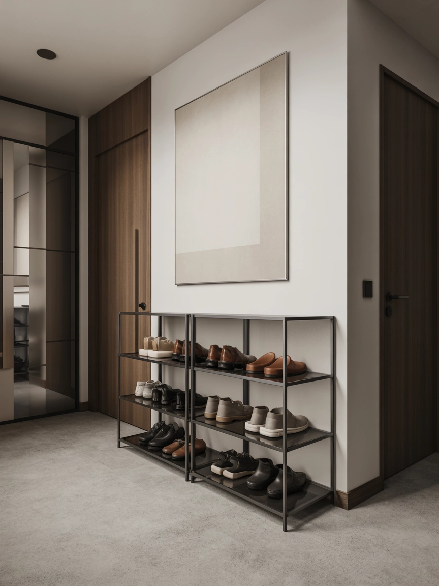 Foyer Shoe Storage 5