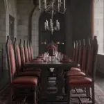 Gothic Dining Room 1