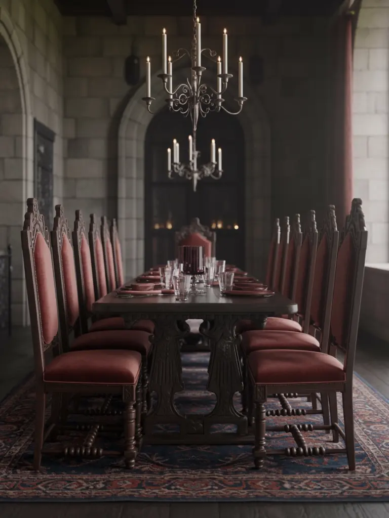 Gothic Dining Room 1