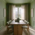 Green Dining Room 1
