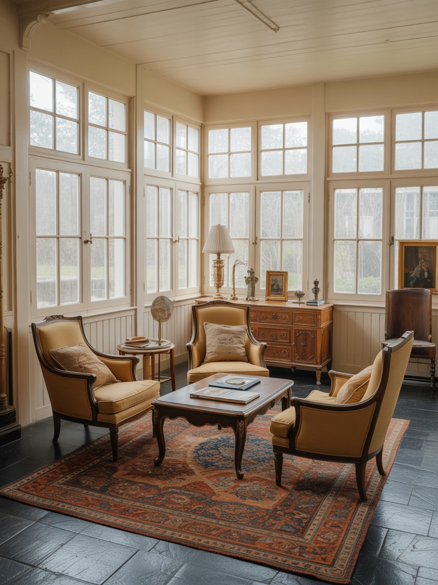 Indoor Sunroom Furniture Ideas 4