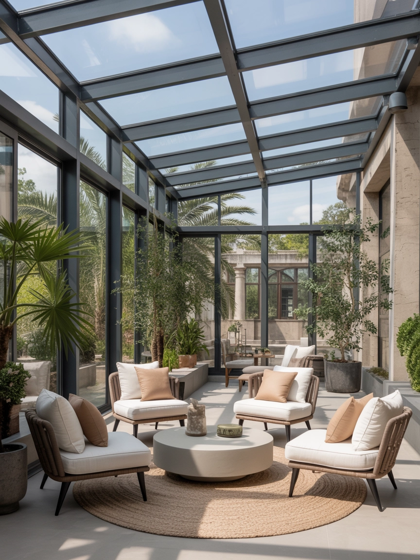 Indoor Sunroom Furniture Ideas 6