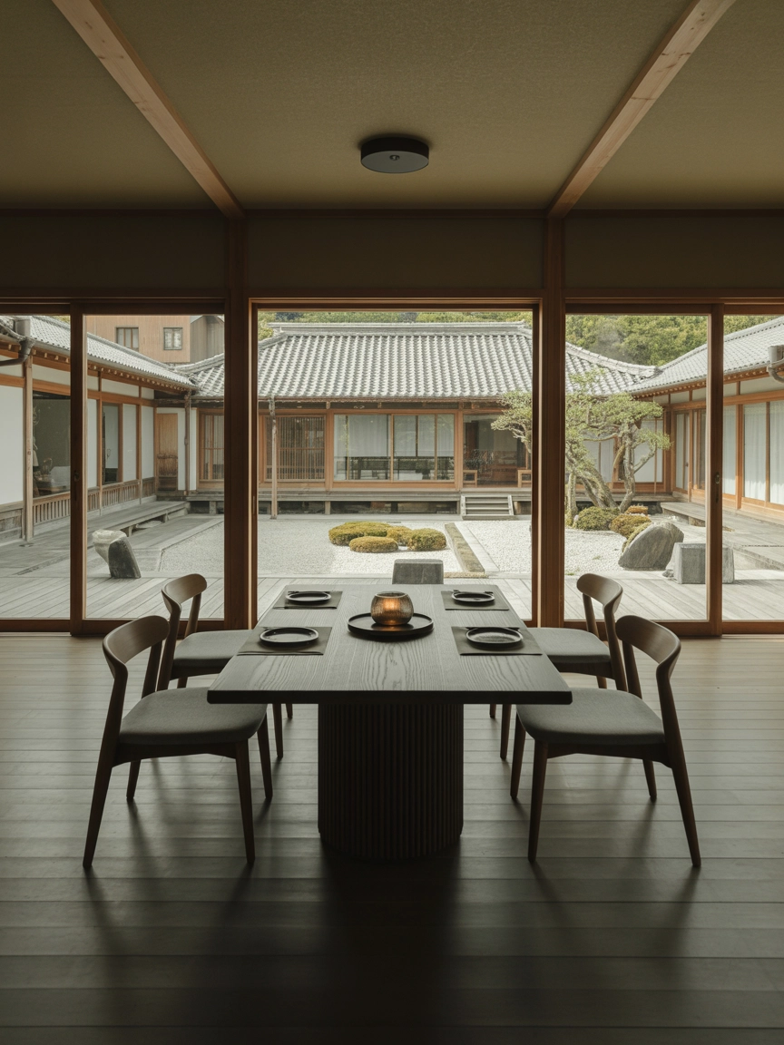 Japandi Dining Room 7