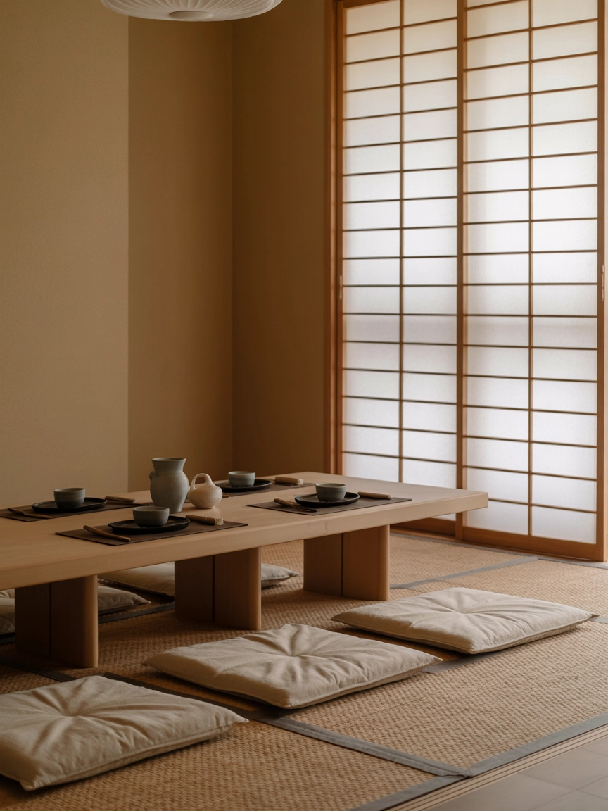 Japandi Dining Room 9