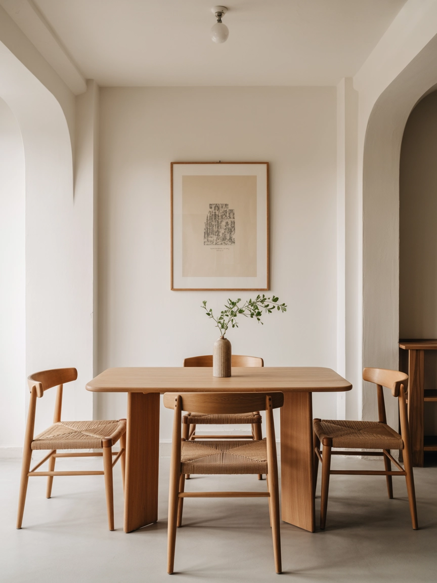 Japandi Dining Room Design 10