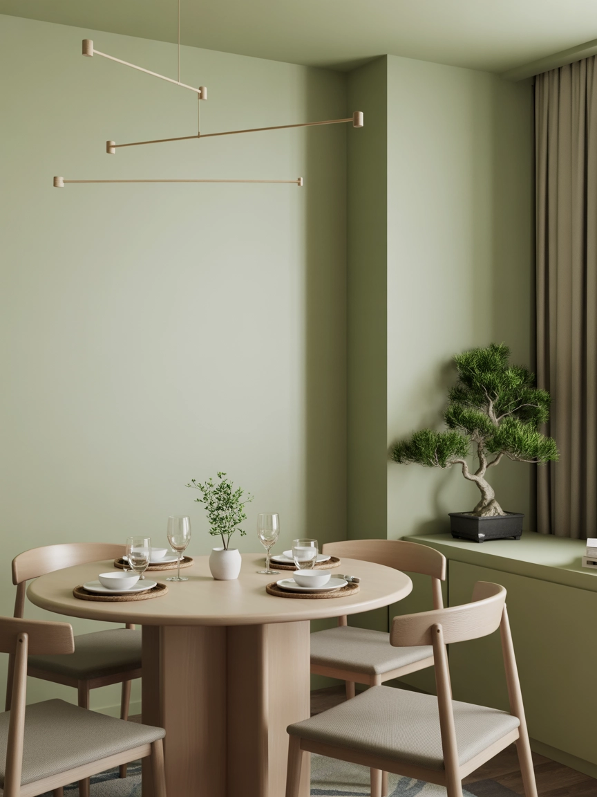 Japandi Dining Room Design 2