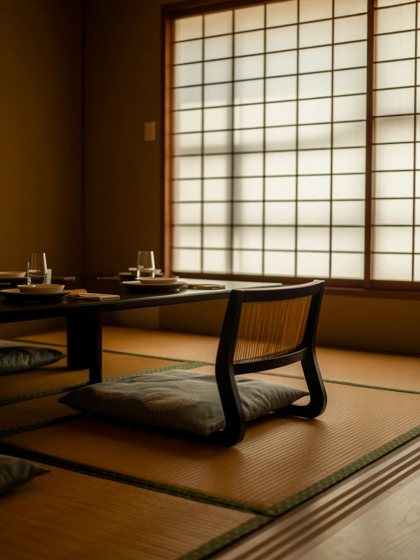 Japandi Dining Room Design 8