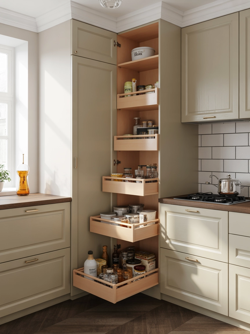 Kitchen Corner Storage 4