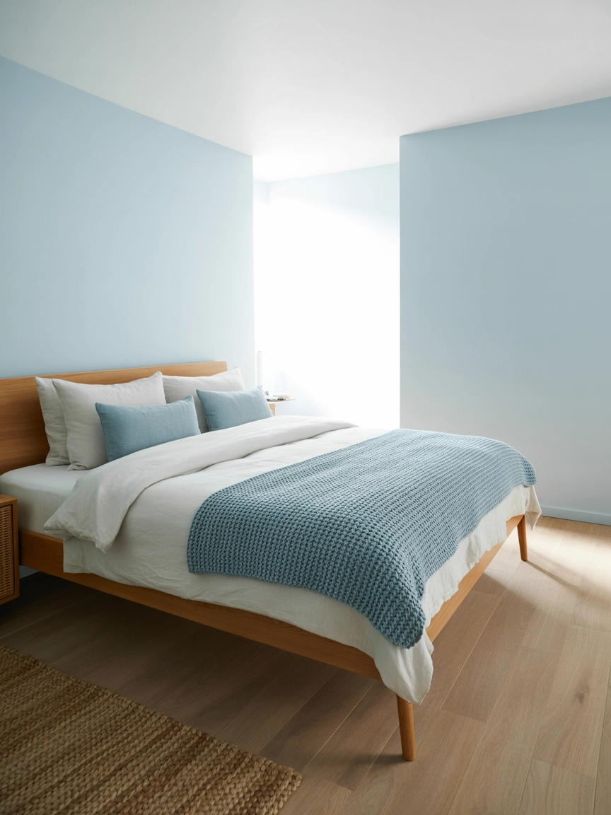 Light Blue Bedroom 4