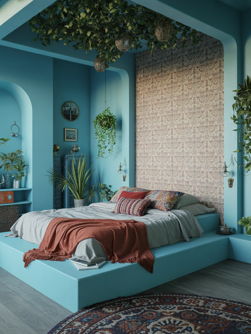 Light Blue Bedroom 5