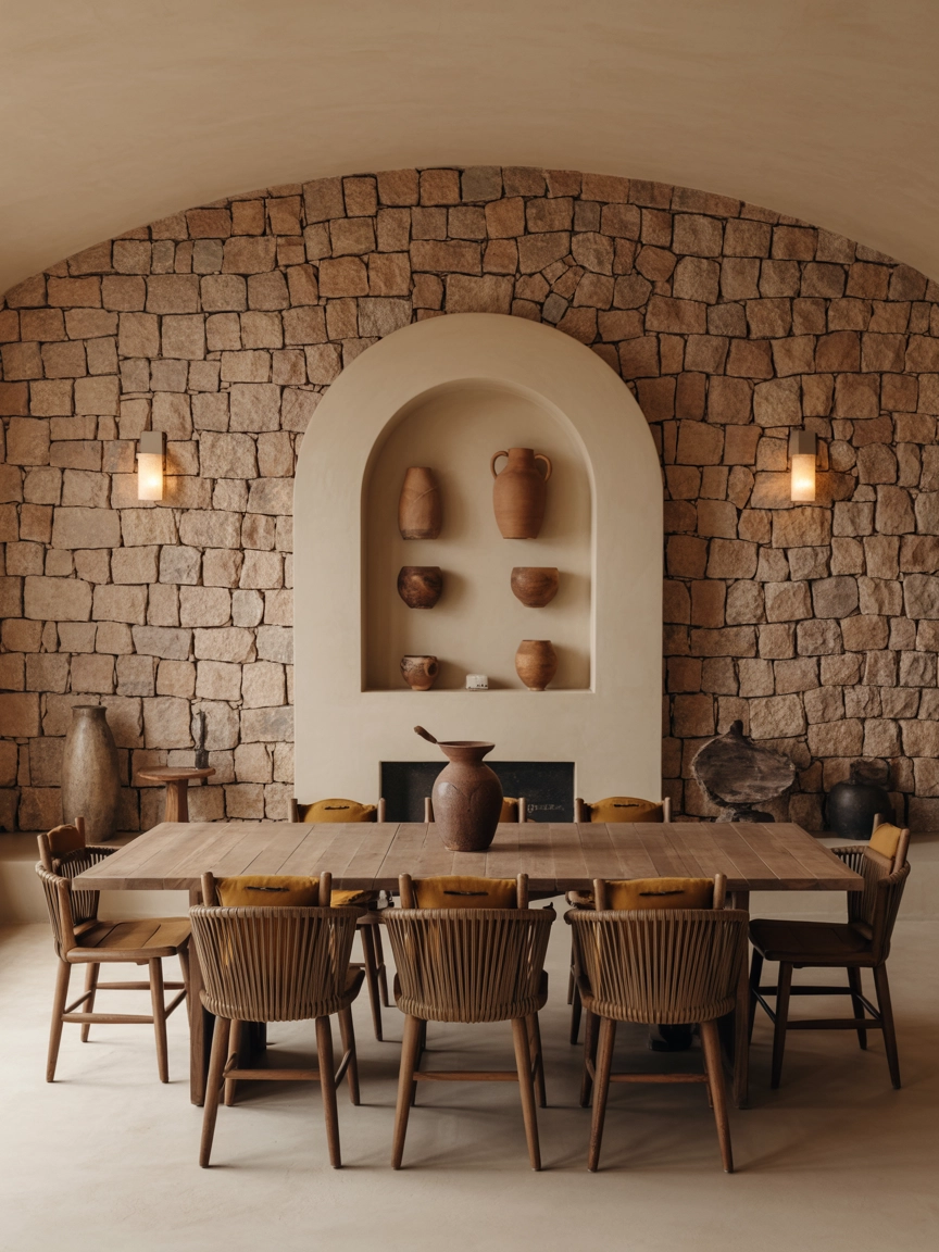 Mediterranean Dining Room 6