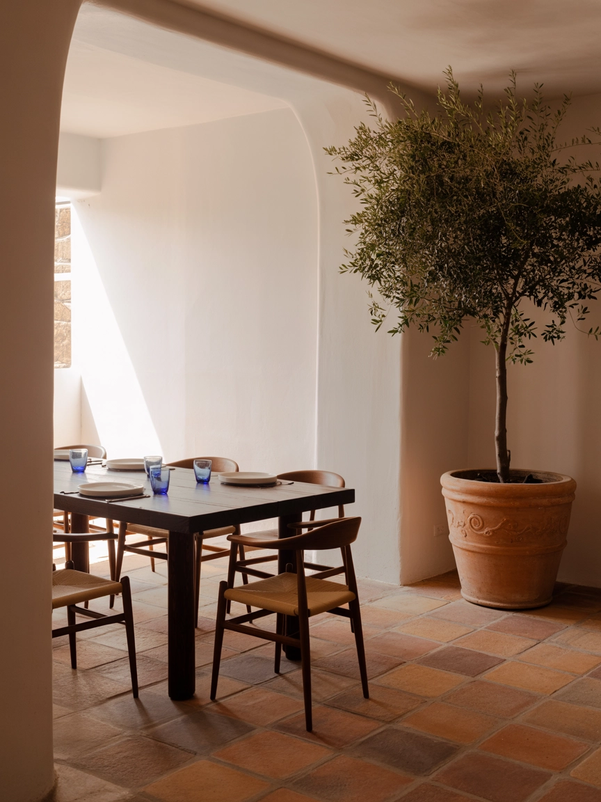 Mediterranean Dining Room 8