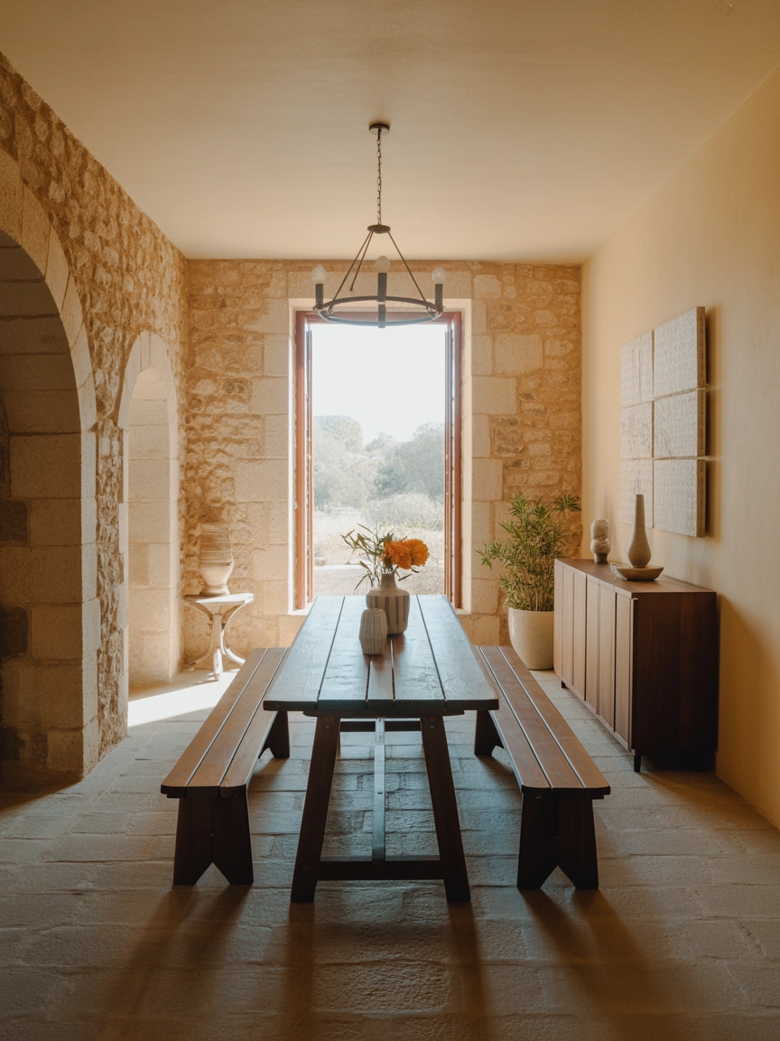 Mediterranean Dining Room 9