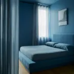 Midnight Blue Bedroom 1