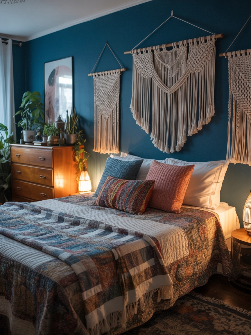 Midnight Blue Bedroom 2