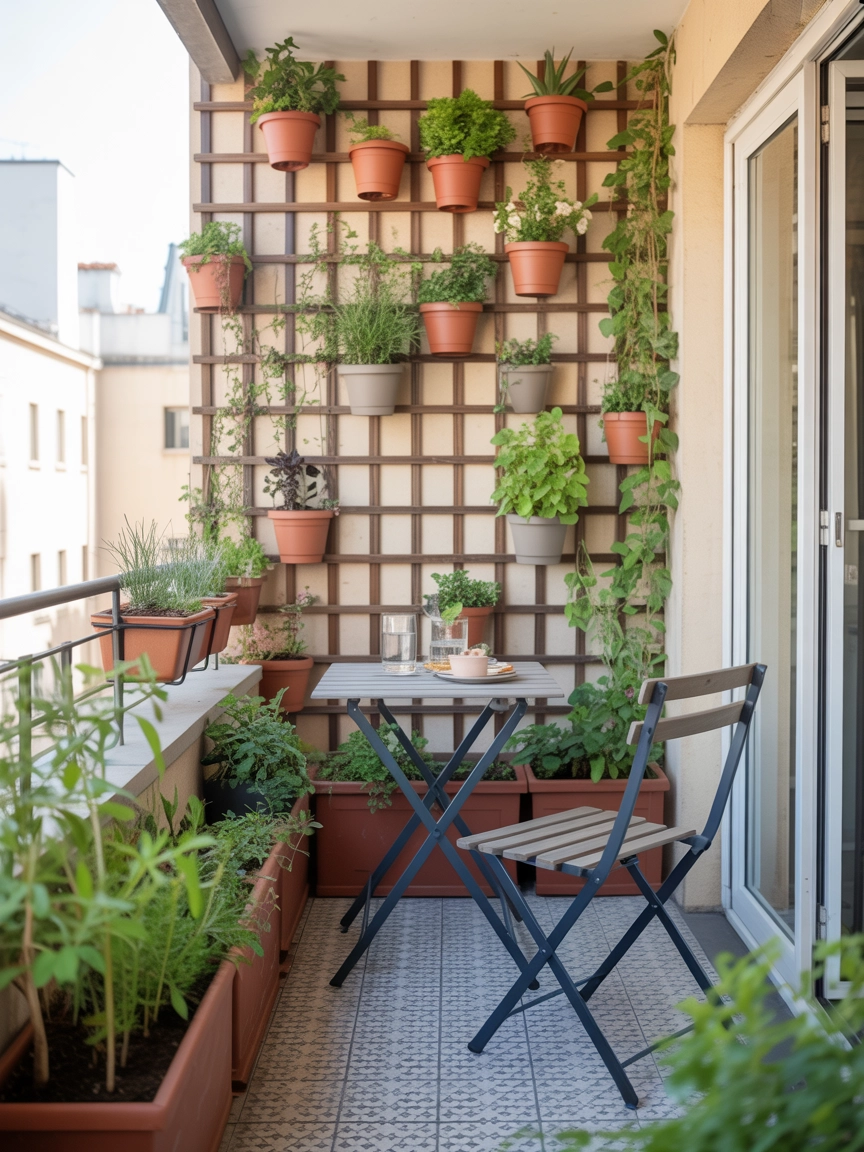 Mini Balcony Ideas Apartment 2
