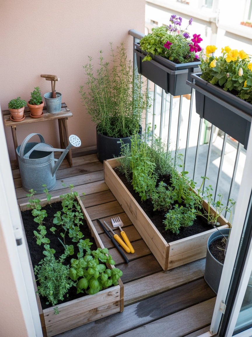 Mini Balcony Ideas Apartment 3