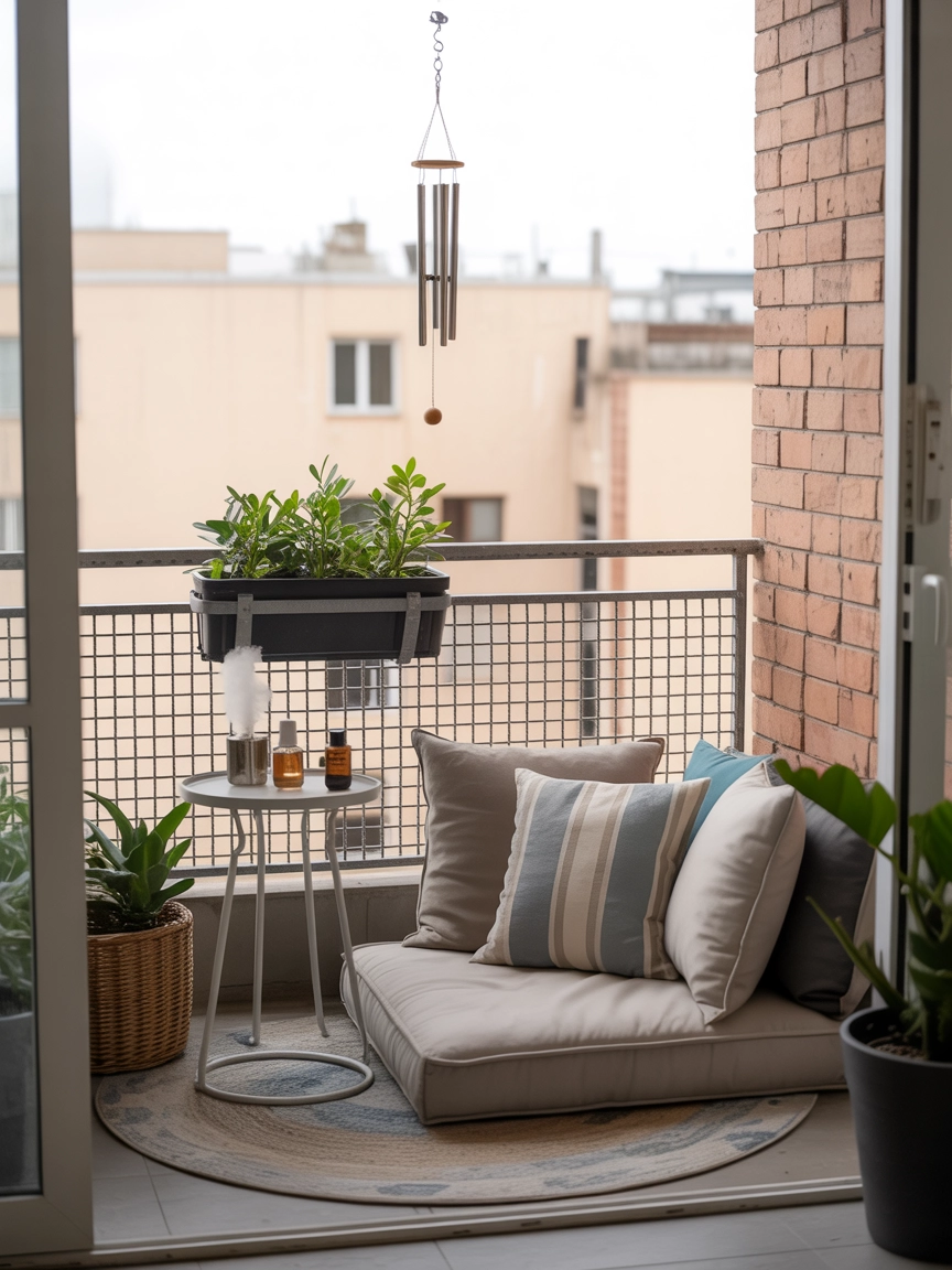 Mini Balcony Ideas Apartment 5