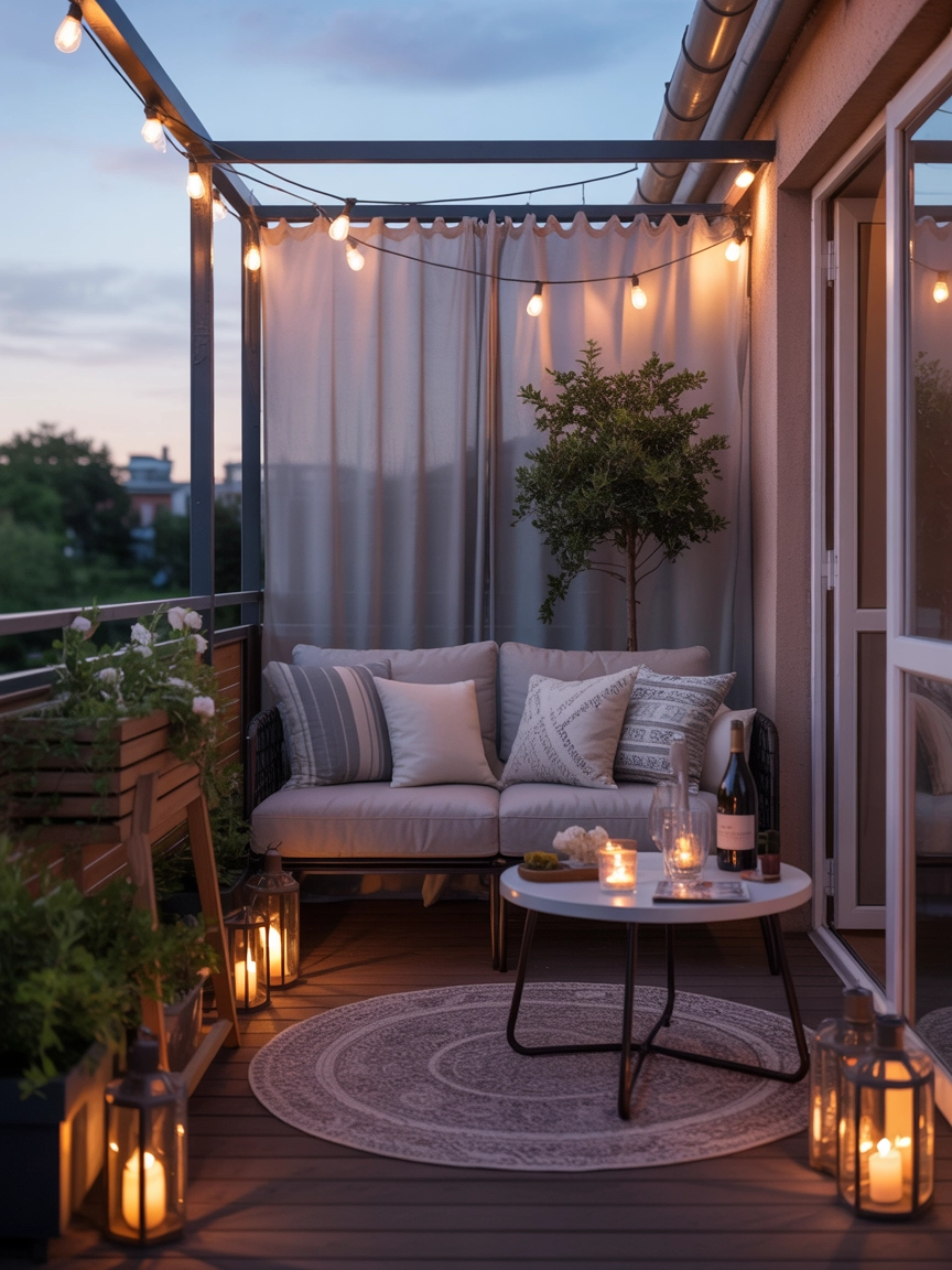 Mini Balcony Ideas Apartment 9